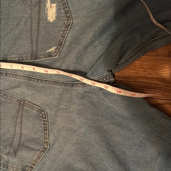 American Eagle Outfitters Women's High Rise Distressed Blue Jeans - Picture 11 of 13